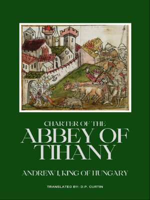 cover image of Charter of the Abbey of Tihany